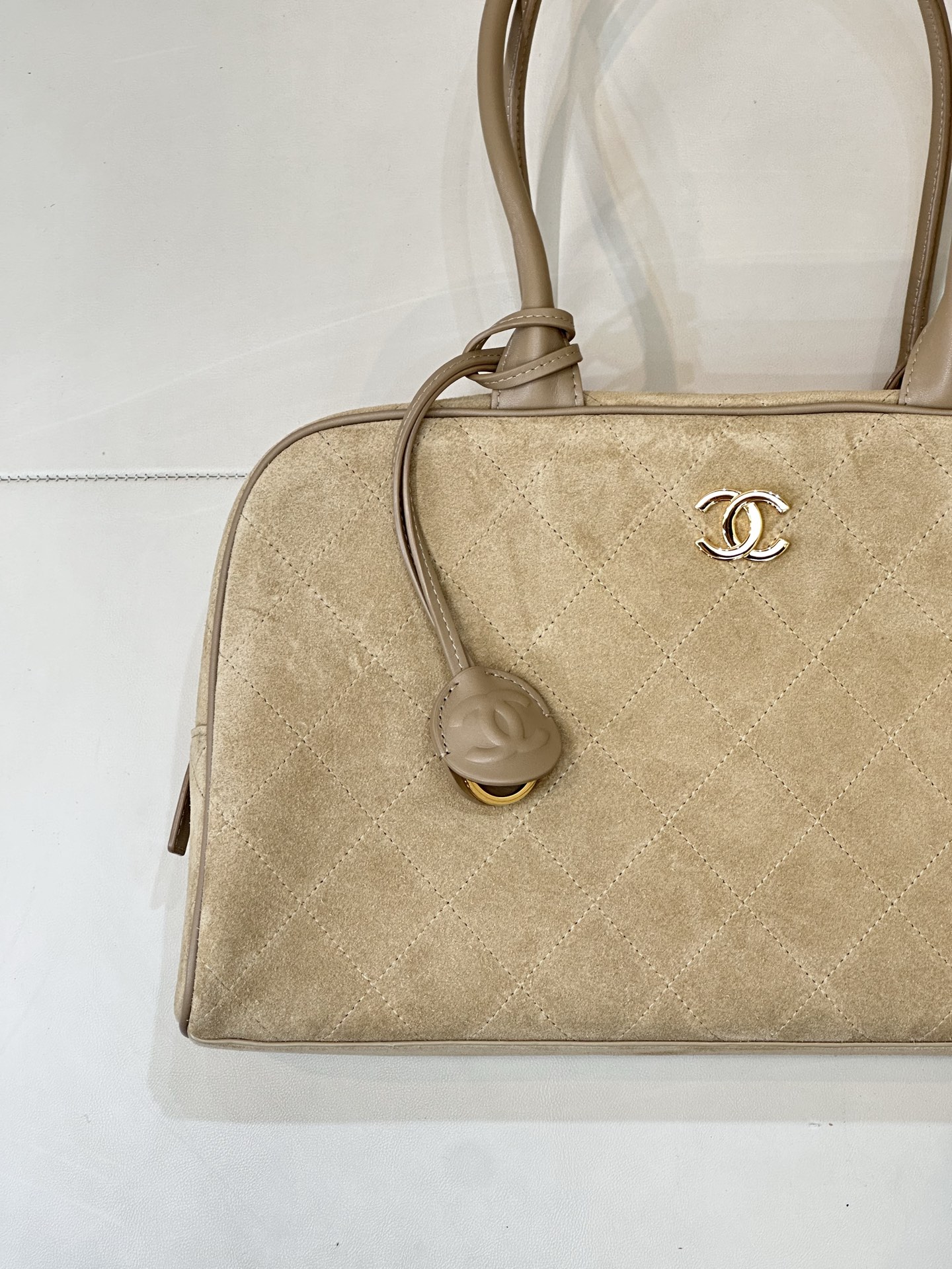 Ch@nel Bowling Bag-19*35.5*12.5CM