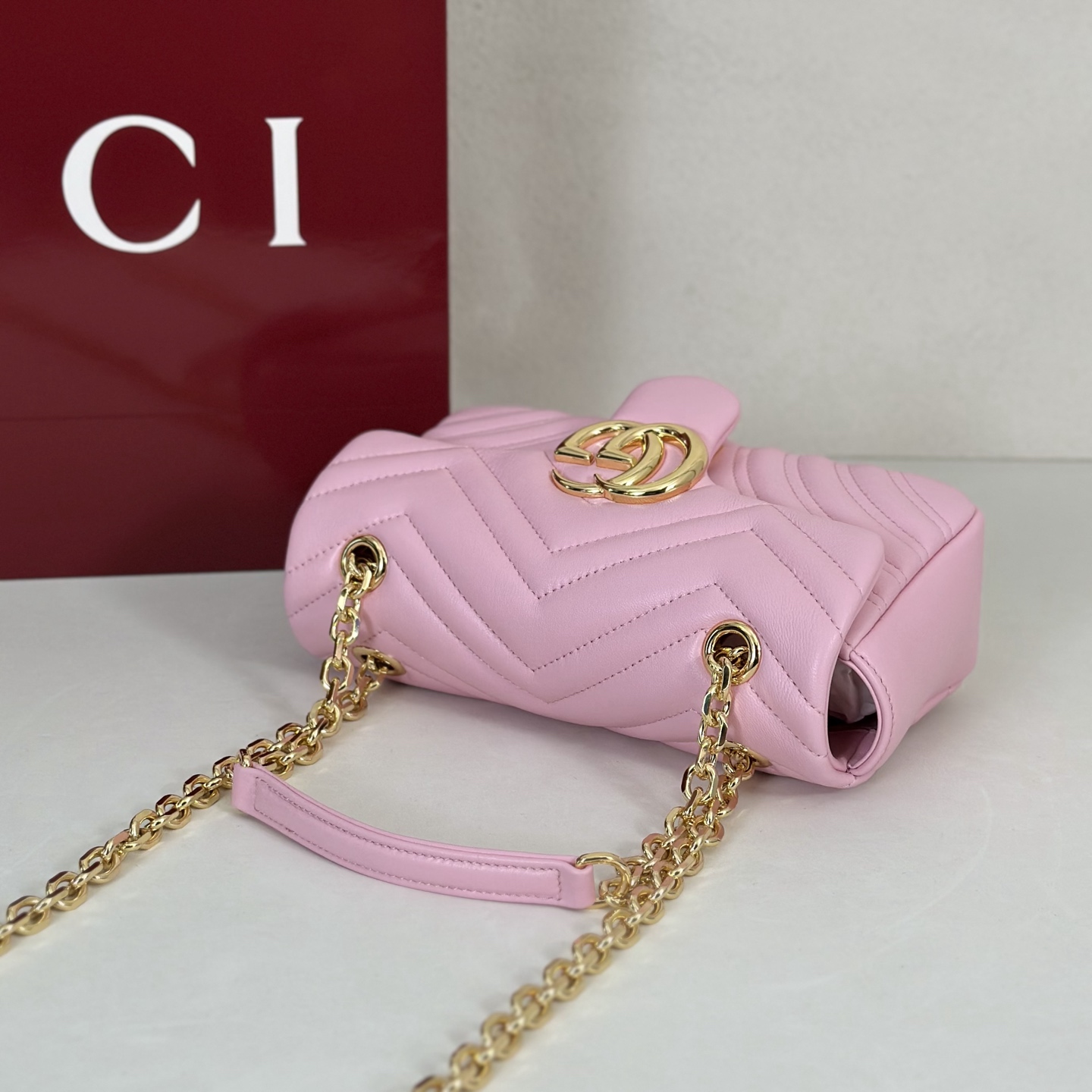 Gvc*1 Marmont Bag-14*23*6CM