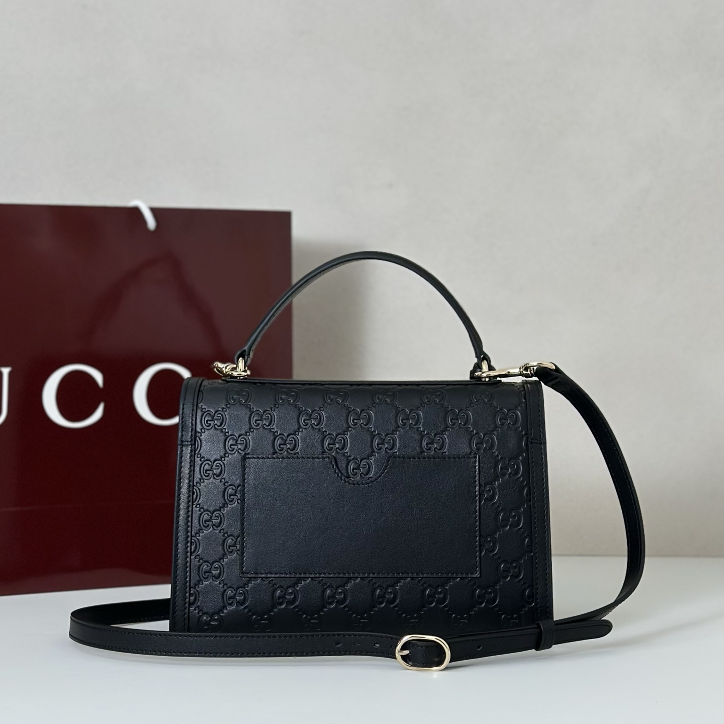 Gvc*1 Padlock Tote Bag-26*18*11.5CM