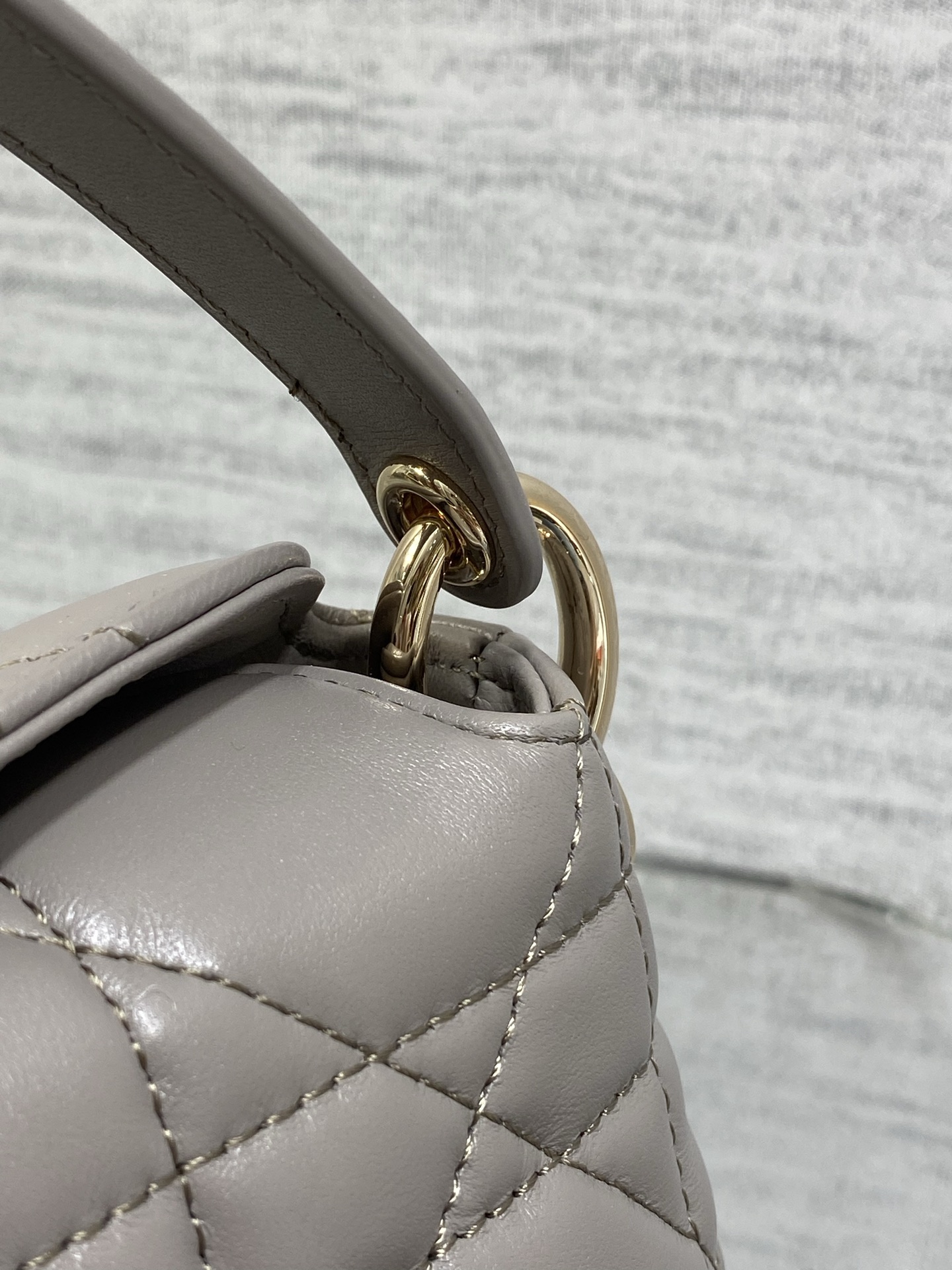 Di*or Top Handle Bag-22.5*9*13CM