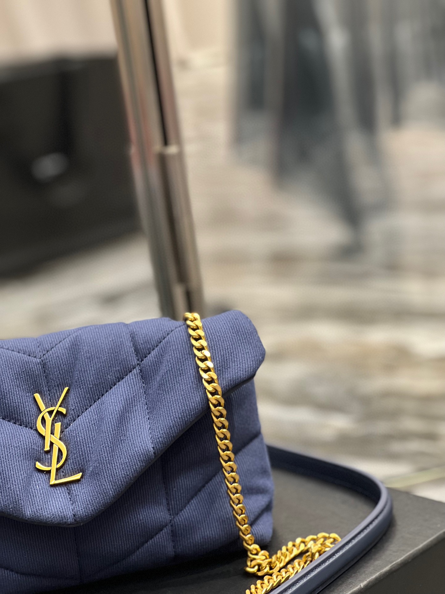 Y*L large loulou puffer-23×15.5×5.8ccm