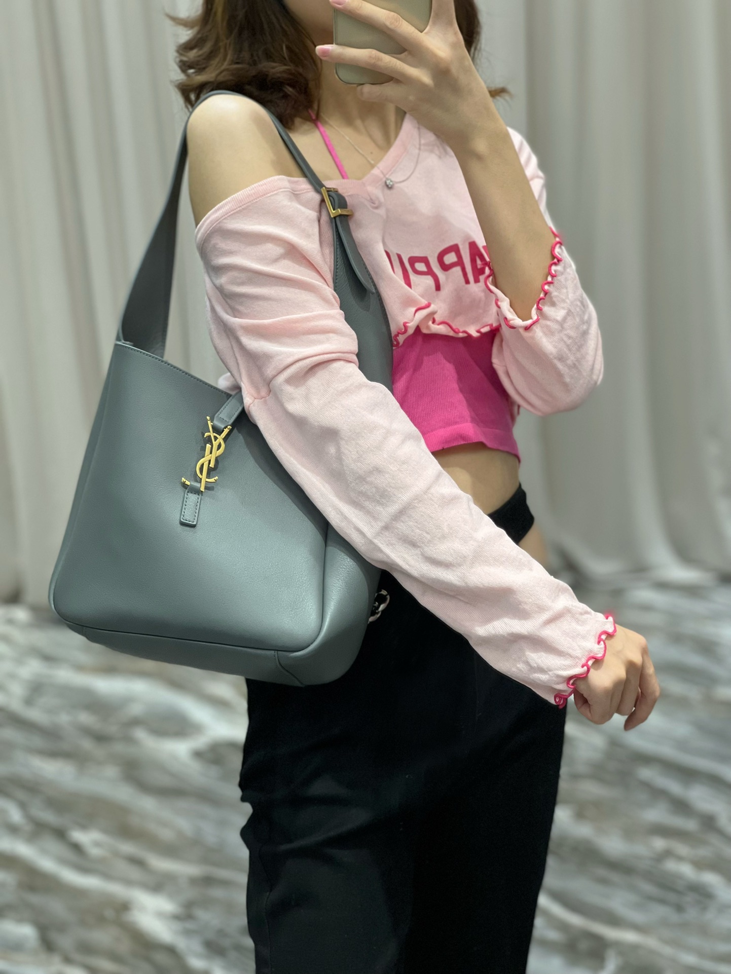 Y*L le5a7 vintage bag-25x14x10cm